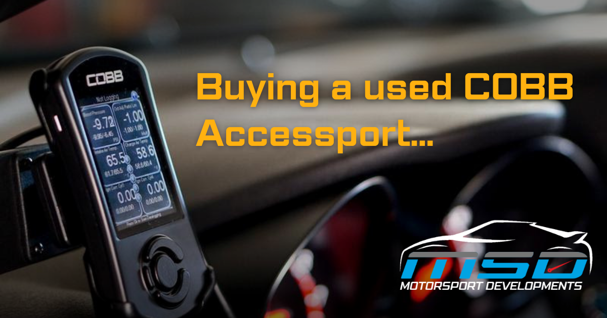 Buying a used COBB Accessport.